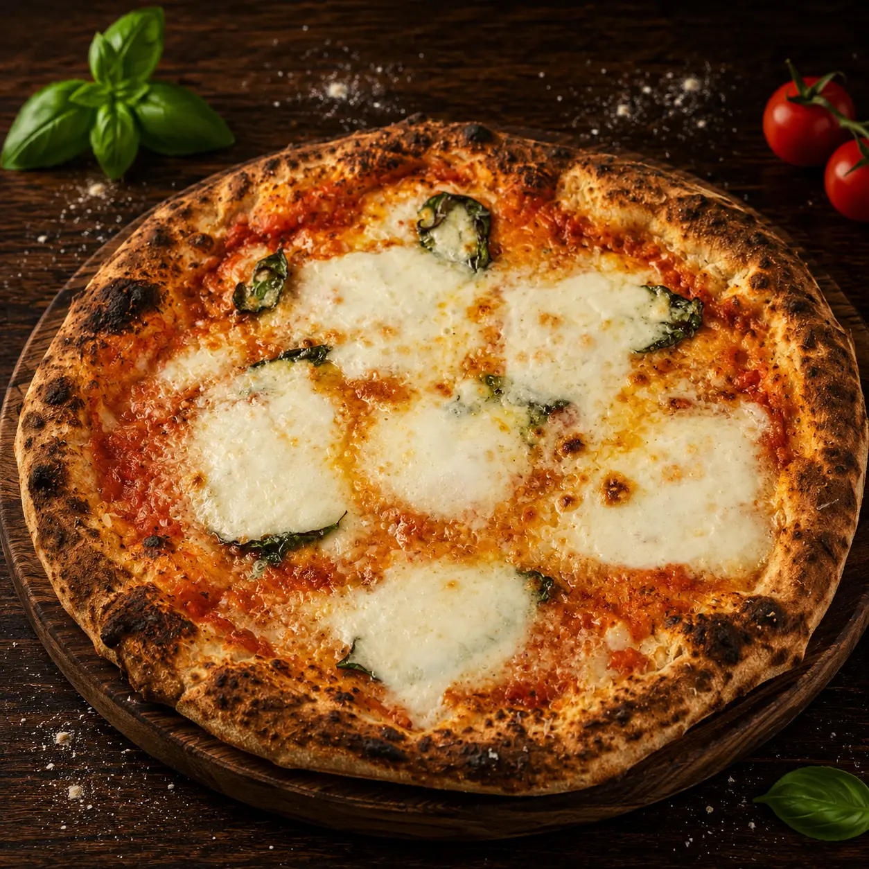 Margherita pizza